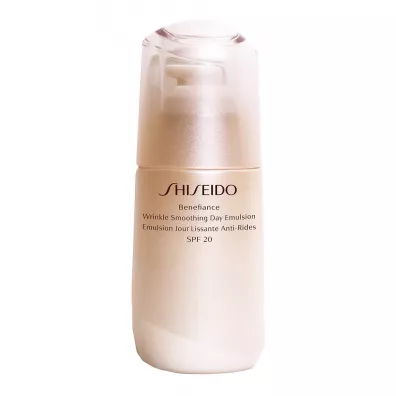 Shiseido Benefiance Wrinkle Smoothing Day Emulsion SPF20 emulsja wyg�adzaj�ca zmarszczki na dzie� 75 ml