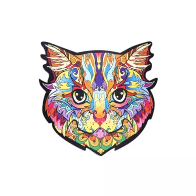 Puzzle drewniane eko 39 el. Kotek Murkotek A3 Maksik