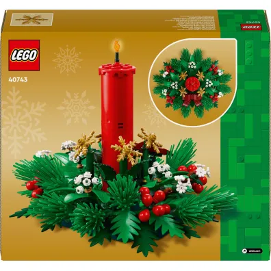 LEGO Iconic �wi�teczna dekoracja sto�u 40743