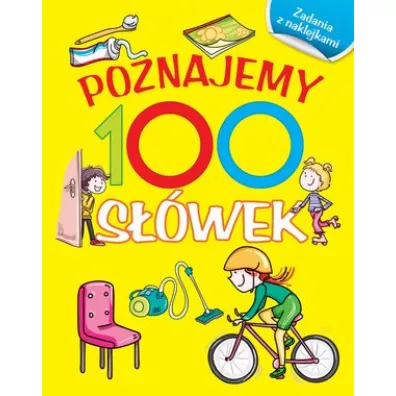 Poznajemy 100 s��wek. Ksi��ka z naklejkami - Joanna Babula