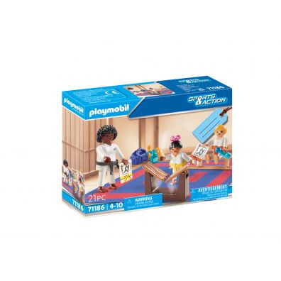 Zdjęcia - Klocki Playmobil Trening karate 71186 