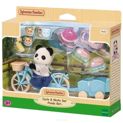 Sylvanian Wycieczka rowerowa misia Pandy