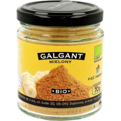 Pi�� Przemian Galgant mielony bezglutenowy 70 g Bio