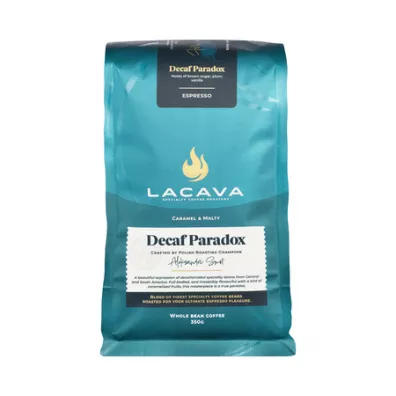 LaCava Paradox Espresso Kawa ziarnista Bezkofeinowa 350 g