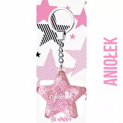 Be-Happy Gifts Brelok gwiazdka Anio�ek