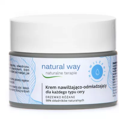 Natural Way Krem nawil�ajaco - odm�adzaj�cy do twarzy 50 ml