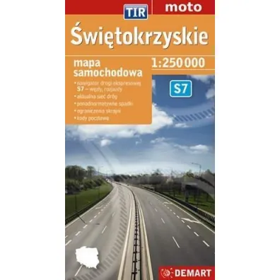 �wi�tokrzyskie dla zawodowc�w. TIR. Mapa samoch.