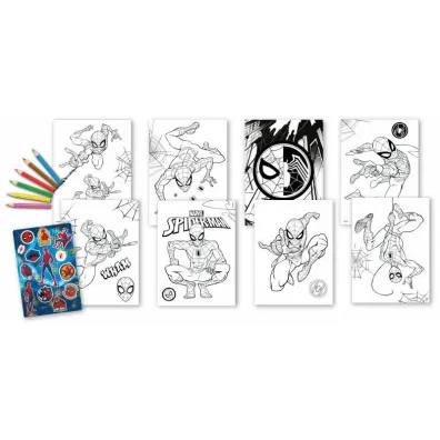 Zestaw do kolorowania Spiderman SP50019 KIDS EUROSWAN