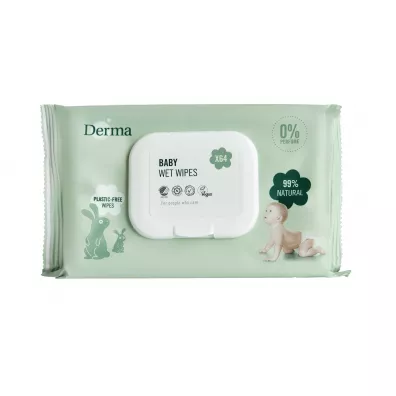 Derma Eco Baby Wipes chusteczki nawilane 64 szt.