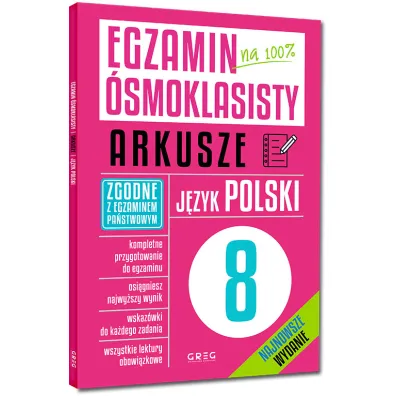 Egzamin �smoklasisty. Arkusze. J�zyk polski