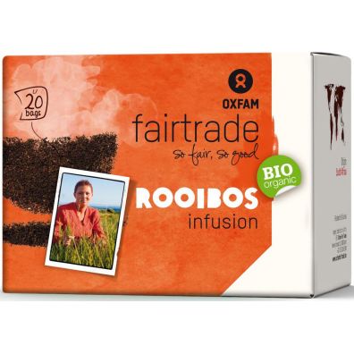 Oxfam Fair Trade Herbatka rooibos infusion fair trade 36 g Bio