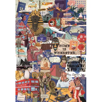Puzzle 1000 el. Compact Travel&Cultures Clementoni