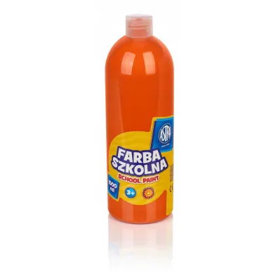 Astra Farba szkolna pomara�czowa 1000 ml