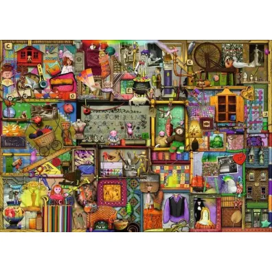 Puzzle 1000 el. Szafka z r�kodzie�em Ravensburger