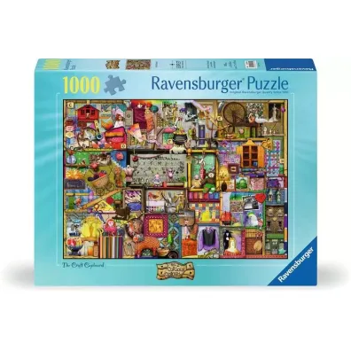 Puzzle 1000 el. Szafka z r�kodzie�em Ravensburger