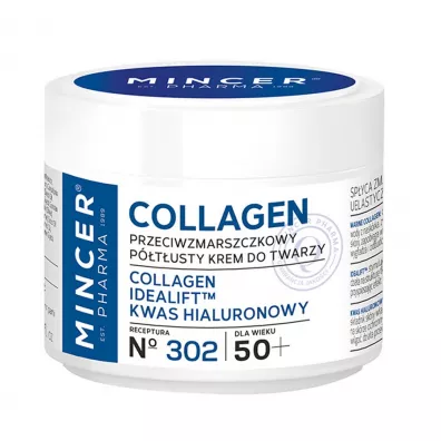 Mincer Pharma Collagen krem do twarzy p�t�usty 50+ 50 ml