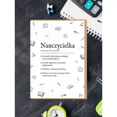 Karnet okoliczno�ciowy Nauczycielka