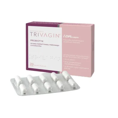 Trivagin Probiotyk Suplement diety 20 kaps.