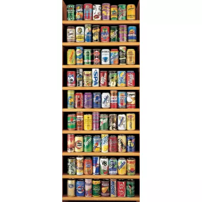 Puzzle panoramiczne 2000 el. Napoje ch�odz�ce Educa