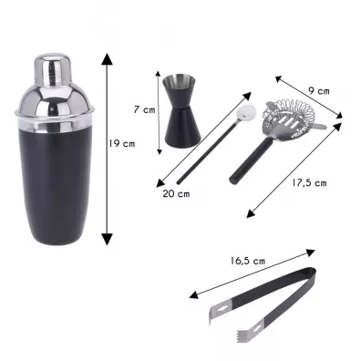 Excellent Houseware Zestaw barmaski do drinkw