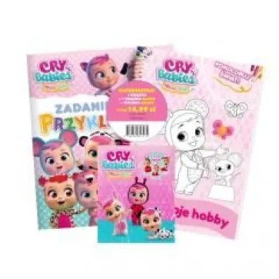 Cry Babies. Zestaw. Dwie ksi��eczki oraz 1 z 3 figurek!