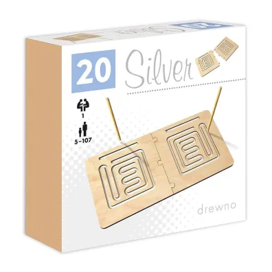 Symetryczny labirynt Silver ALEX