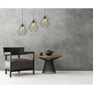 HowHomely Lampa geometryczna Diamond 25 cm