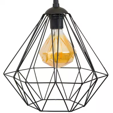 HowHomely Lampa geometryczna Diamond 25 cm