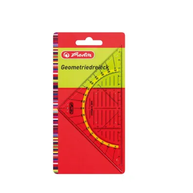 Zestaw kre�larski HERLITZ  ekierka z k�tomierzem 16 cm