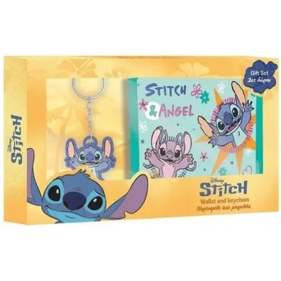 DIAKAKIS portfel z breloczkiem Lilo_Stitch 69412