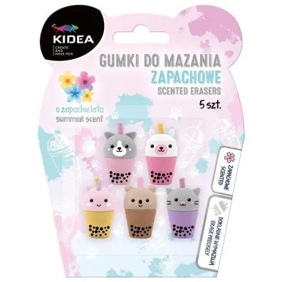 Derform Gumki do mazania zapachowe Shake 5szt KIDEA