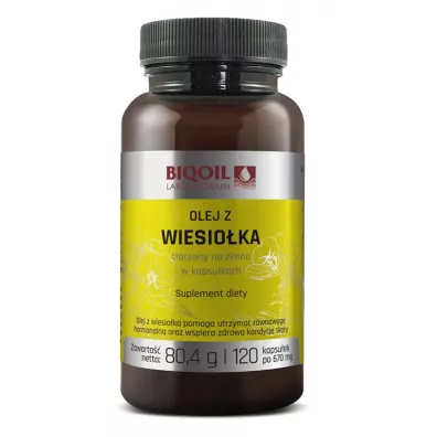 Biooil Olej z wiesio�ka t�oczony na zimno 670 mg 120 kaps.