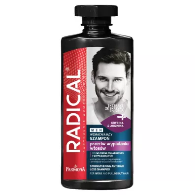 Radical Farmona Men Strengthening Anti Hair Loss Shampoo wzmacniaj�cy szampon przeciw wypadaniu w�os�w 400 ml