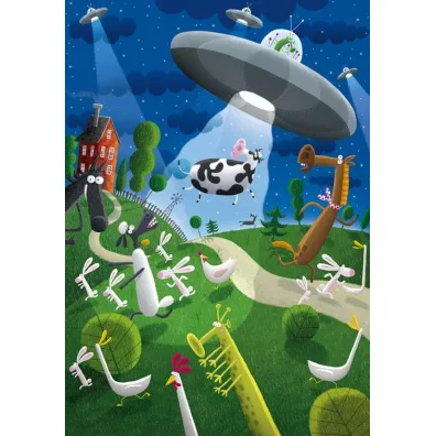 Puzzle 200 el. Superfarmer Granna