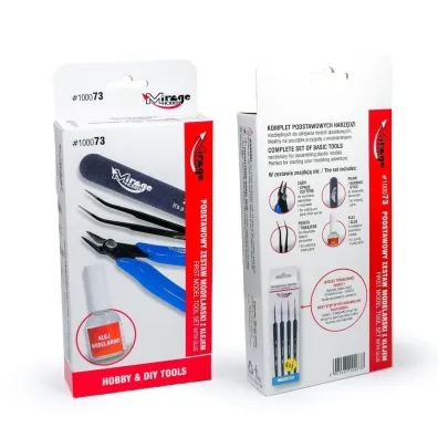 Podstawowy zestaw narz�dzi modelarskich