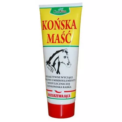 Gorvita Ma�� ko�ska rozgrzewaj�ca z wyci�giem zio�owym 130 ml