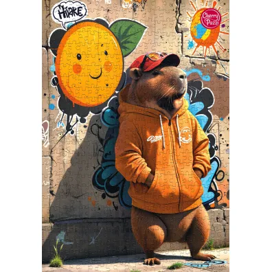 Puzzle 500 el. Don t Worry Be Cappy CherryPazzi