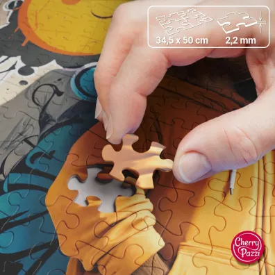 Puzzle 500 el. Don t Worry Be Cappy CherryPazzi