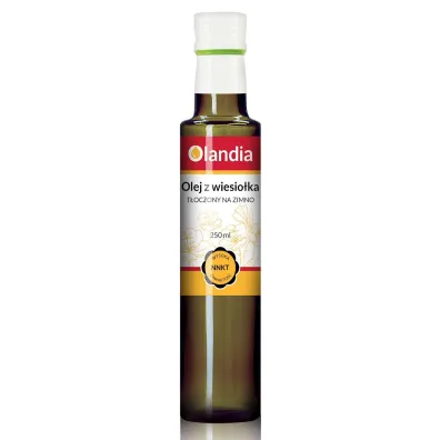 Olandia Olej z wiesio�ka t�oczony na zimno 250 ml