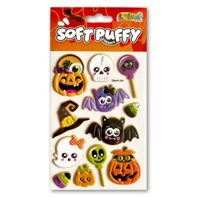 Tadeo Naklejki Penmate Kolori Puffy SWPH-3205 Halloween Heads