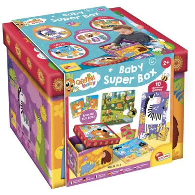 Carotina Baby - Super box kolekcja 10 gier Lisciani
