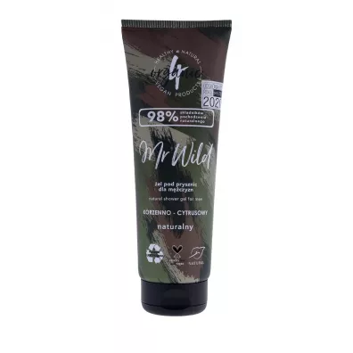 4organic Mr Wild naturalny �el pod prysznic korzenno-cytrusowy 250 ml