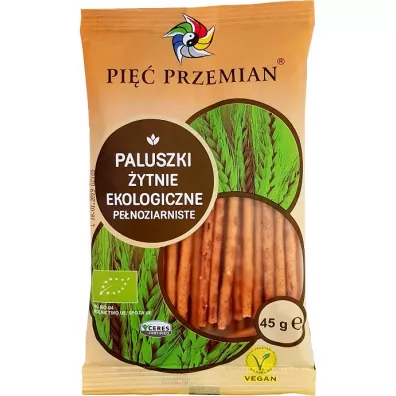 Pi Przemian Paluszki ytnie penoziarniste 45 g Bio