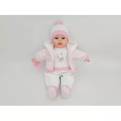 Lalka bobas �piewa i m�wi po polsku 45cm Adar