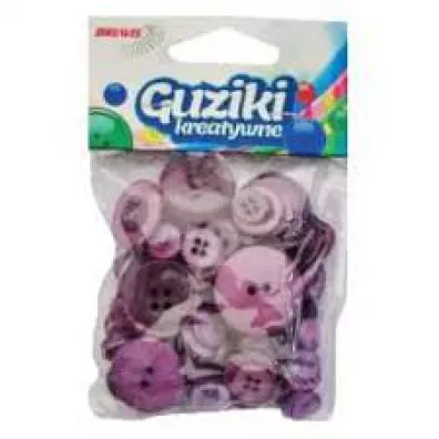 Brewis Guziki kreatywne GU7 fioletowy 40g