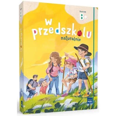 Superpakiet W przedszkolu naturalnie. Poziom B+. Pakiet + Czytamy sylabami