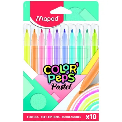 Maped Flamastry Colopeps Pastel 10 szt.