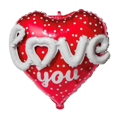 GoParty Balon foliowy Serce z napisem