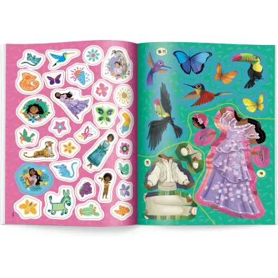 Disney Encanto. Ubieranki naklejanki