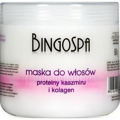 BingoSpa Maska do w�os�w Proteiny kaszmiru i kolagen 500 g